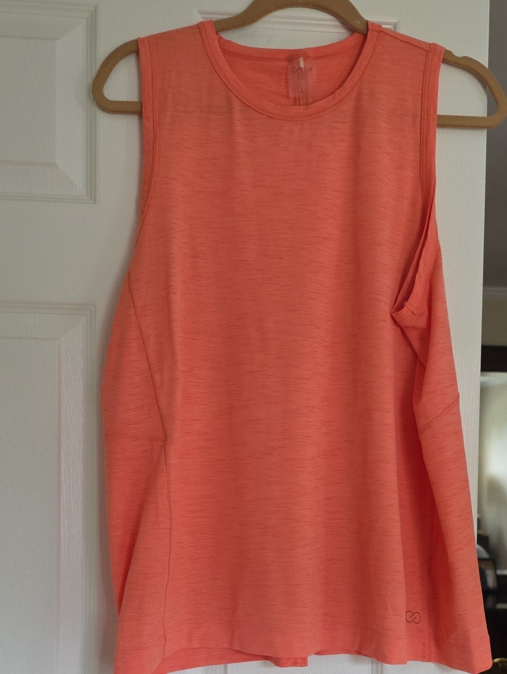 Women's CALIA tank Size Large. Sherbet Pink